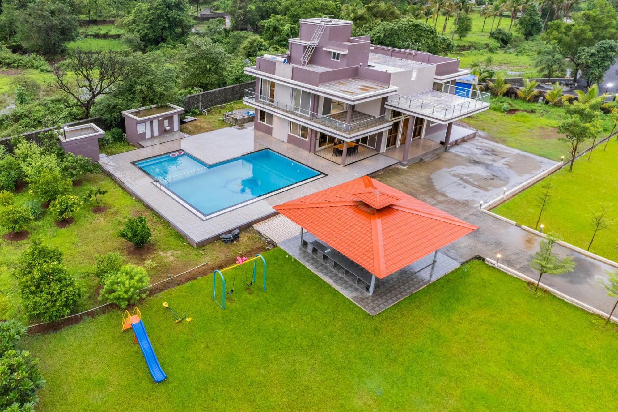 Stayscape Shreeji Farms 4Bhk Karjat Ngoại thất bức ảnh